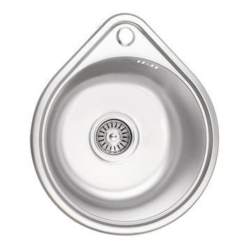 Кухонная мойка Lidz 4539 0,8 мм Micro Decor (LIDZ4539MDEC) SD00040850 фото