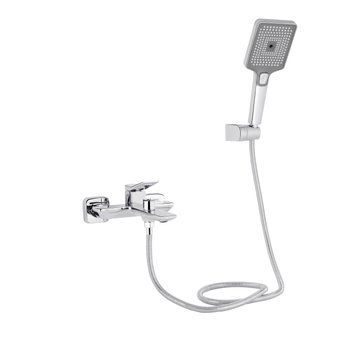 Смеситель для ванны Qtap Presto (c душевым гарнитуром) QTPRE259CRM45574 Chrome SD00051698 фото