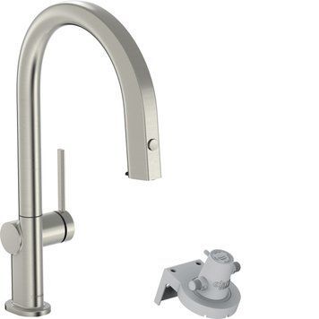 76803800 HG Aqittura M91 Змішувач д/кухні FilterSystem 210 1 jet, Stainless Steel Finish (1 сорт) 540271 фото