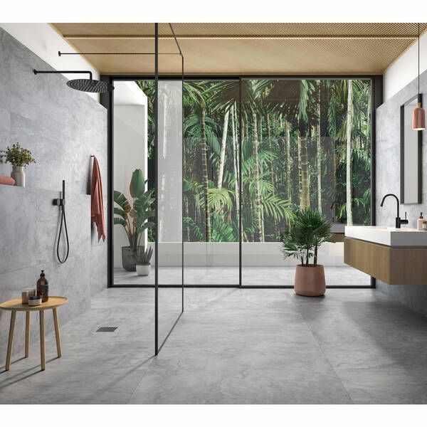 Керамограніт Pamesa Fiume Perla (Fam017/Compacglass Rect) 60х120 см 535822 фото