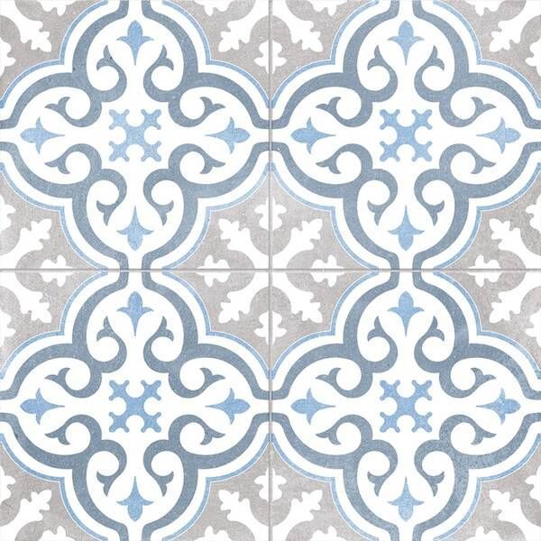 Плитка Ceramica Deseo G Canterbury Blue Mat Pri. 45x45 см 582557 фото