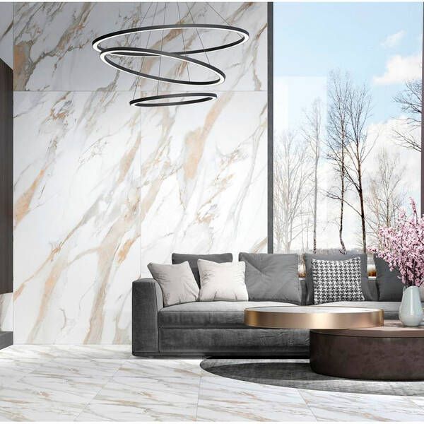 Керамогранит Интеркерама Calacatta Gold Серый 6060 35 071 60x60 см 539503 фото