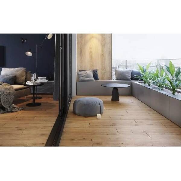 Керамограніт Opoczno Pl+ Rustic Light Brown 19,8x119,8 см 559707 фото