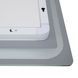 Зеркало Qtap Mideya 1000х600 с LED-подсветкой Touch, с антизапотеванием, с часами, диммером, рег. яркости QT2078NCF10060W SD00051754 фото 6