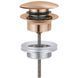 Донний клапан для раковини Grohe 65807DL0 клік-клак, теплий захід сонця (брашоване рожеве золото) 556206 фото 1