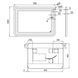 Зеркало Qtap Swan 700х500 с LED-подсветкой Touch, диммер, рег. яркости Reverse QT167814145070W SD00045747 фото 2
