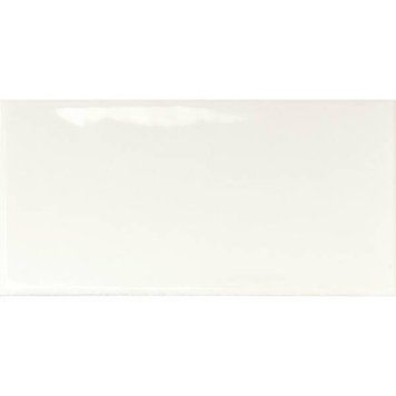Плитка Monopole Ceramica Mirage White Brillo 7,5x15 см 375432 фото