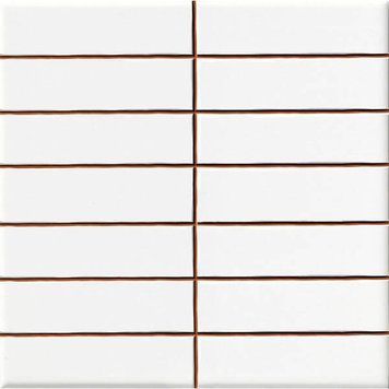 Плитка Ceramica Deseo Blanco brillo 2.5*10 20х20 см 575384 фото