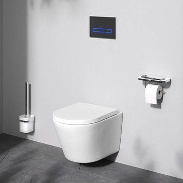 Унітаз підвісний AM PM Flash Aquaspin CNA1901SC з сидінням Soft Close 595982 фото