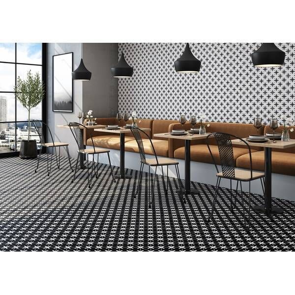 Плитка Ceramica Deseo Pav Poole Black 45x45 см 579517 фото