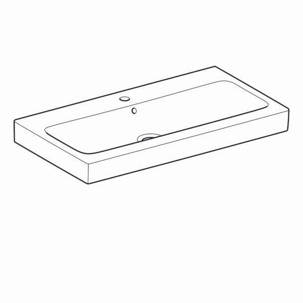 Раковина Geberit iCon 124090000 90 см 430421 фото