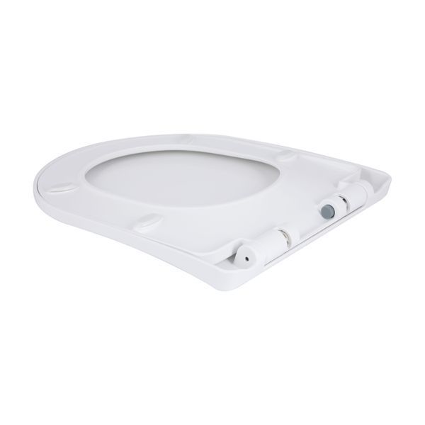 Унітаз-моноблок підлоговий Qtap Swan Ultra Quiet безобідковий з сидінням Soft-close WHITE QT16226080AW SD00052582 фото