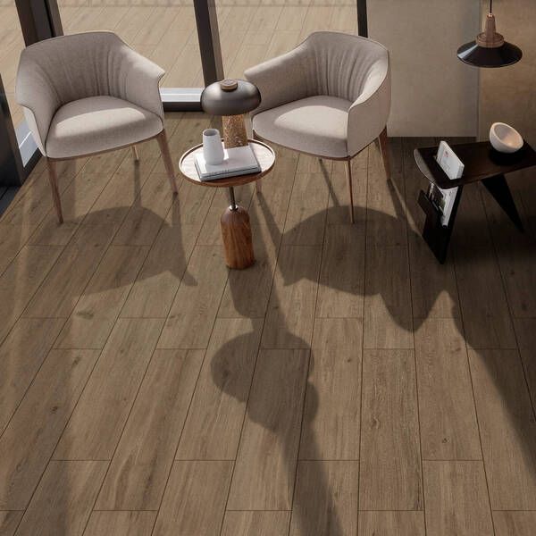 Керамограніт Ceramica Deseo Brea Walnut 30x120 см 564561 фото