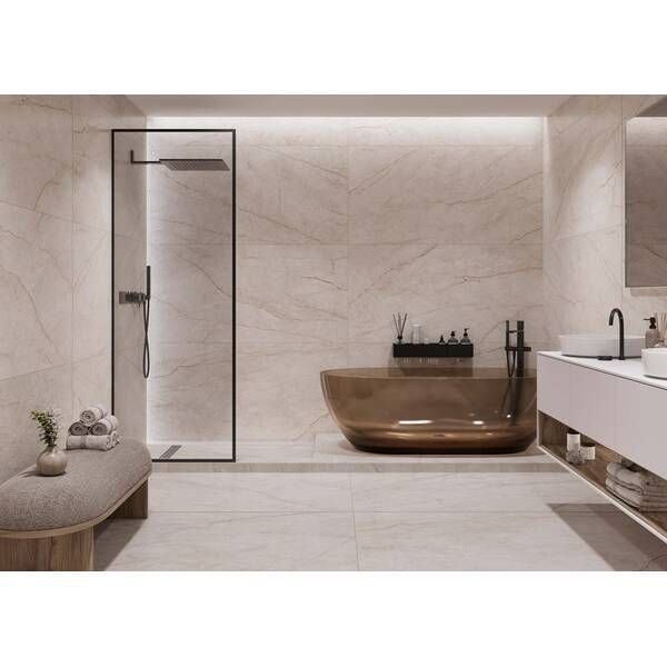 Керамогранит Almera Ceramica (Spain) P.E. Rain Forest White 75x150 см 584543 фото