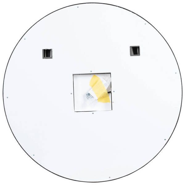 Зеркало Аква Родос Lorenzo 27302 с LED-подсветкой 1000х1000 мм черный 576209 фото