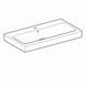 Раковина Geberit iCon 124090000 90 см 430421 фото 2