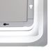 Дзеркало Qtap Mideya 800х600 з LED-підсвічуванням Touch, з антизапотіванням, з годинником, димером, рег. яскравості QT2078NCF8060W SD00051755 фото 6