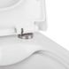 Унітаз підвісний Qtap Tern безобідковий з сідінням Soft-close QT1733052ERW SD00037240 фото 8