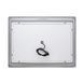 Дзеркало Qtap Mideya 800х600 з LED-підсвічуванням Touch, з антизапотіванням, з годинником, димером, рег. яскравості QT2078NCF8060W SD00051755 фото 4