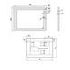 Зеркало Qtap Swan 800х600 с LED-подсветкой Touch, диммер, рег. яркости Reverse QT167814146080W SD00045748 фото 2