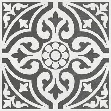 Плитка Ceramica Deseo Pav Ronda Black 45x45 см 579515 фото
