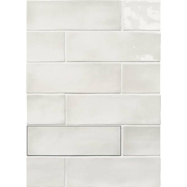 Плитка APE Ceramica SEVILLE Snow 6,5x20 см 535463 фото