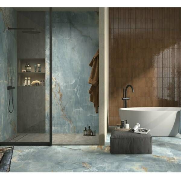 Керамогранит Imola The Room Blu Aq6 12 Rm 60x120 см 513682 фото