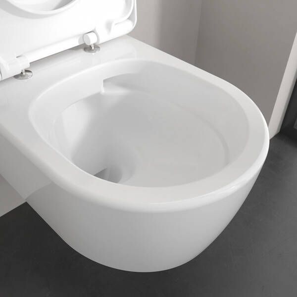 Унітаз підвісний Villeroy&Boch Skyla 5656CL01 DirectFlush з кришкою QuickRelease/SoftClose з турбозмивом 601770 фото