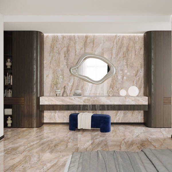 Керамогранит Интеркерама Allure бежевый 6060 205 022/L 60х60 см 577790 фото