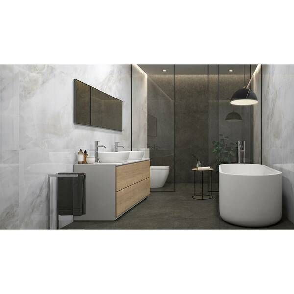 Керамогранит Pamesa Cr. Sardonyx Pearl (Fam004/Pul Rect/Leviglass) 60x120 см 427515 фото