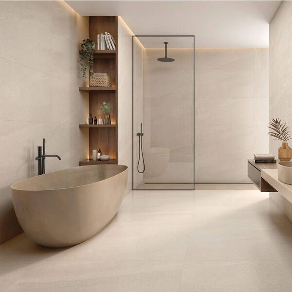 Керамограніт Almera Ceramica (Spain) Victorian Stone Cream Aged Rect 100x100 см 596742 фото