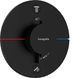 Зовнішня частина термостата на 2 споживачі, чорний матовий Hansgrohe ShowerSelect Comfort S 15554670 539569 фото 1