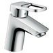Logis Loop 70 Смеситель для раковины однорычажный со сливным гарнитуром, хром 55473 фото 1