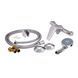 Смеситель для душа Lidz Gloria 010 (с душевым гарнитуром) (k35) LDGLO010CRM35101 Chrome SD00041205 фото 5