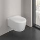 Унітаз підвісний Villeroy&Boch Skyla 5656CL01 DirectFlush з кришкою QuickRelease/SoftClose з турбозмивом 601770 фото 1