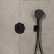 Зовнішня частина термостата на 2 споживачі, чорний матовий Hansgrohe ShowerSelect Comfort S 15554670 539569 фото 3