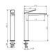 Змішувач для раковини Devit Up 81X11120B 424588 фото 2