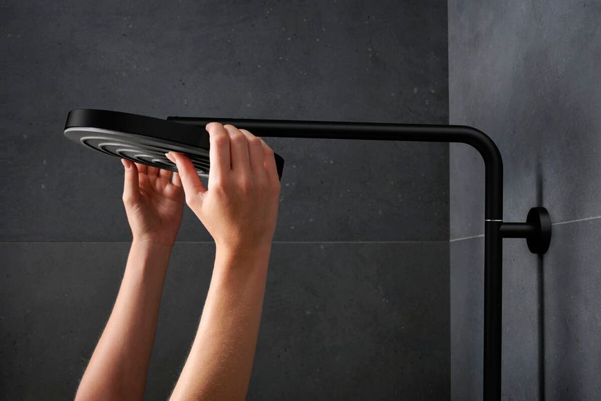 PULSIFY S PURO Showerpipe душевая система 260 с термостатом, цвет черный матовый 97397 фото