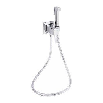 Набор для гигиенического душа Qtap Inspai-Varius прямоугольный QTINSVARCRMV00440201 Chrome SD00035721 фото