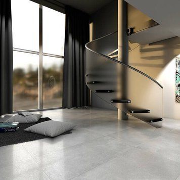 Керамограніт Almera Ceramica Aura Gris Lappato 59.5х120 см 597259 фото
