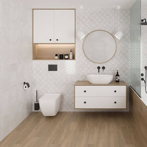 Плитка Cersanit Glam Frame Glossy 25x40 см 540604 фото