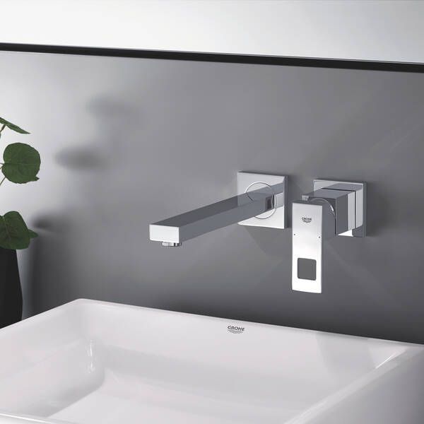 Змішувач прихованого монтажу для раковини Grohe Eurocube 23447DC0 суперсталь 558439 фото