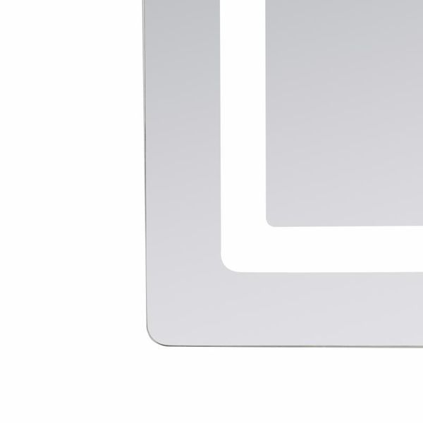 Дзеркало Lidz Kubis (KU2) 1200х800 з LED-підсвічуванням Touch, з антизапотіванням, з димером, рег. яскравості LDKUB120080049007 SD00055131 фото