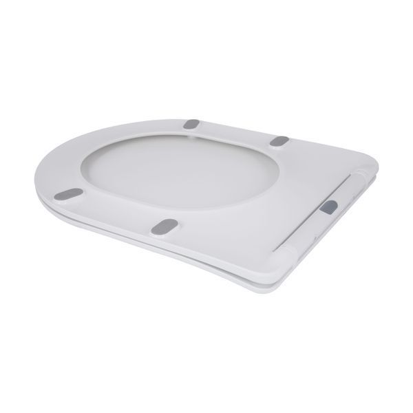 Унітаз підлоговий Qtap Grand Ultra Quiet безобідковий з сидінням Soft-close WHITE QT26228301W SD00052620 фото