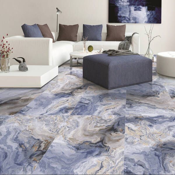 Керамогранит Megagres Hg Kachori Blue 60x120 см 475916 фото