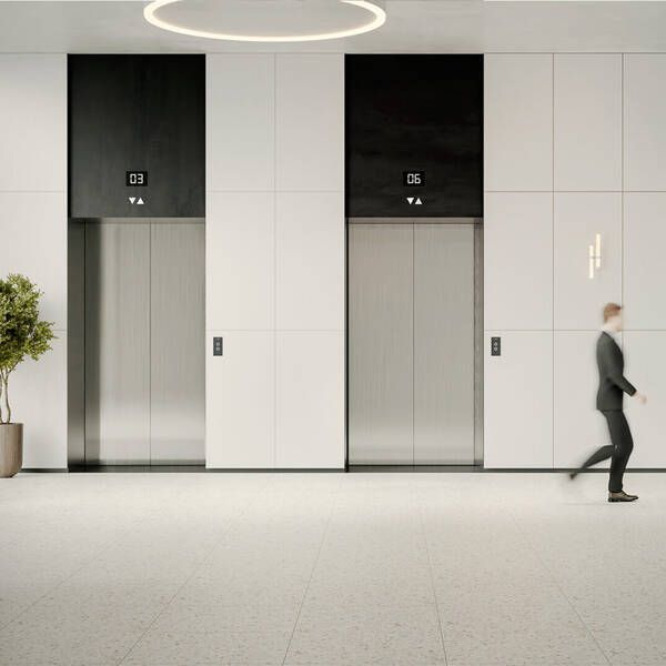 Керамограніт Cerrad Monolight Exterior White Rect 60x60 см 594143 фото
