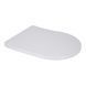 Унітаз підлоговий Qtap Grand Ultra Quiet безобідковий з сидінням Soft-close WHITE QT26228301W SD00052620 фото 5