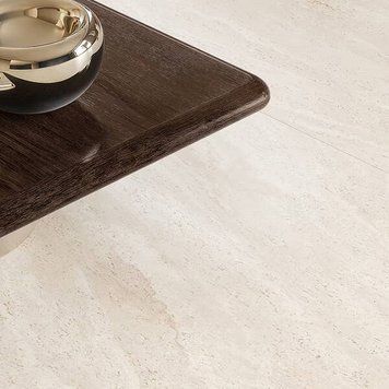 Керамограніт Emil Ceramica Dual Travertine Enpw Poro Apperto White 60х120 см 596440 фото