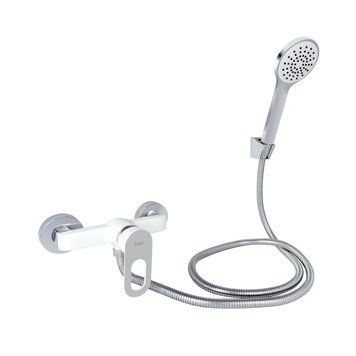 Смеситель для душа Lidz Latwa 010 (с душевым гарнитуром) (k40) LDLAT010WHI45426 White SD00051550 фото
