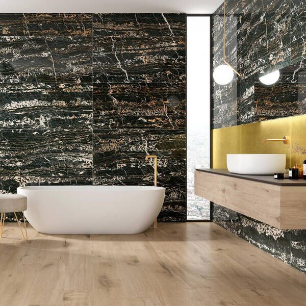 Керамогранит Pamesa Lux.Portoro Nero 60x120 см 557231 фото